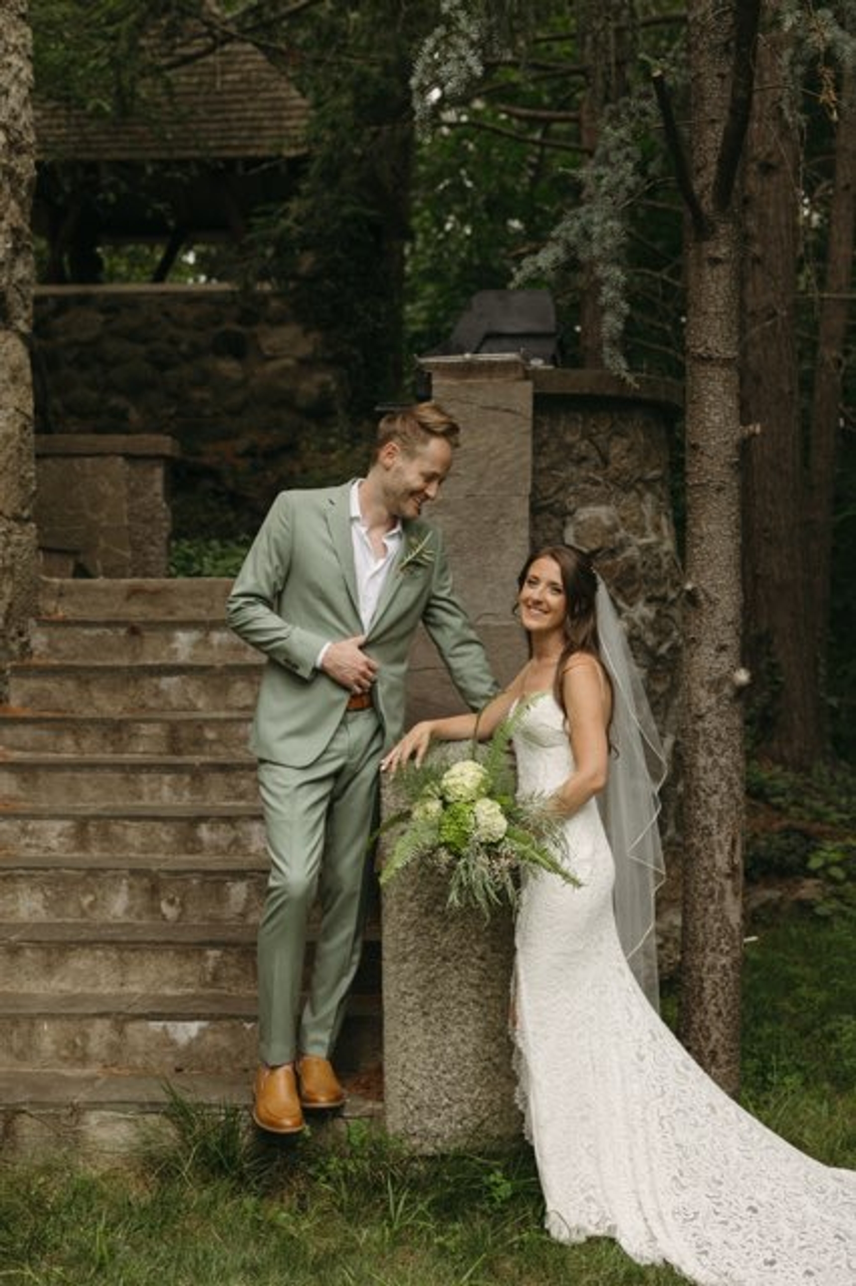 Bride and groom!