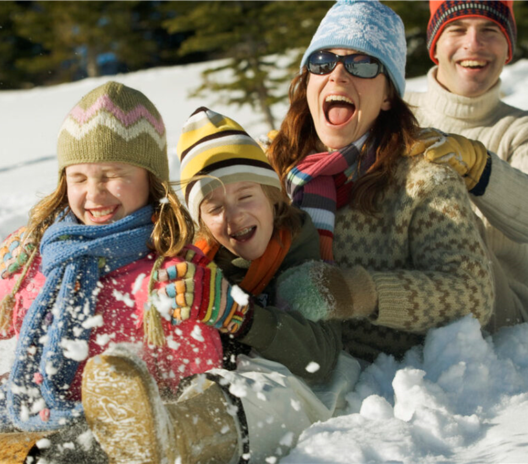 family snow day